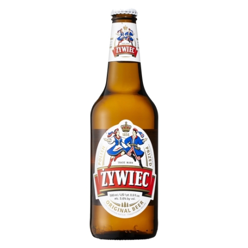 Picture of CLEARANCE-Beer Zywiec 500ml 5.6% alc