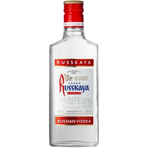Picture of Vodka Russkaya Flask 40% Alc 250ml