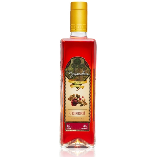 Picture of Vodka Cranberry Pushyanskaya 40% Alc 500ml