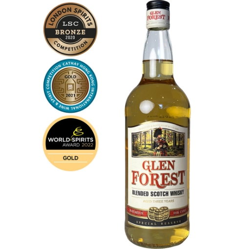 Picture of Whiskey Scotch Blended Glen Forest 40% 1L