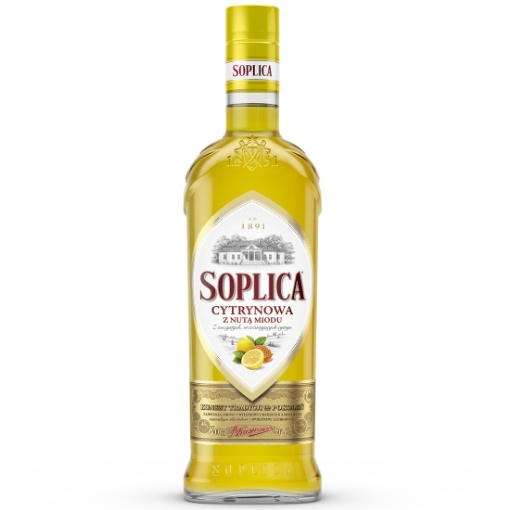 Picture of Liqueur Lemon & Honey Soplica Bottle 28% 500ml