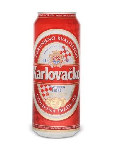 Picture of Beer Croatian Lager Karlovacko 5% Can 500ml
