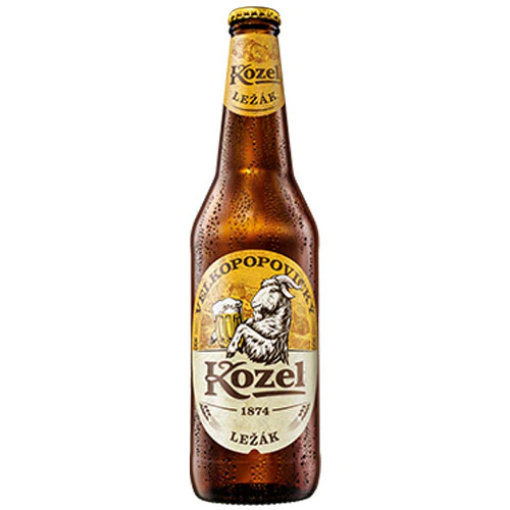 Picture of Beer Kozel Lezak 4.6% Bottle 500ml