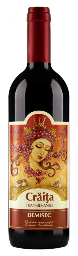 Picture of Wine Red Semi-Sweet Jidvei Craita Transilvaniei 11.5% 750ml 