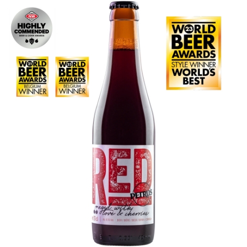 Picture of CLEARANCE: Beer Cherry Red By Petrus 8.5% 330ml