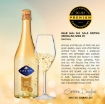 Picture of German Sparkling Wine White Semi-sweet Gold 24K Blue Nun 11.0% 200ml