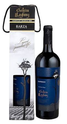 Picture of Wine Red & Dry Saperavi Chateau Loghiny Barza 12.5% 750ml