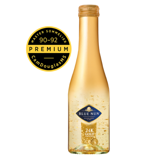 Picture of German Sparkling Wine White Gold 24K Blue Nun 11.0% 200ml