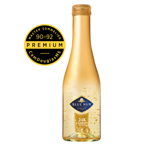 Picture of Wine Blue Nun Sparkling Gold 24K 11% Alc 200ml