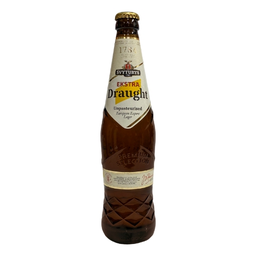 Picture of Beer Draugth Ekstra Svyturys 5.2% 500ml