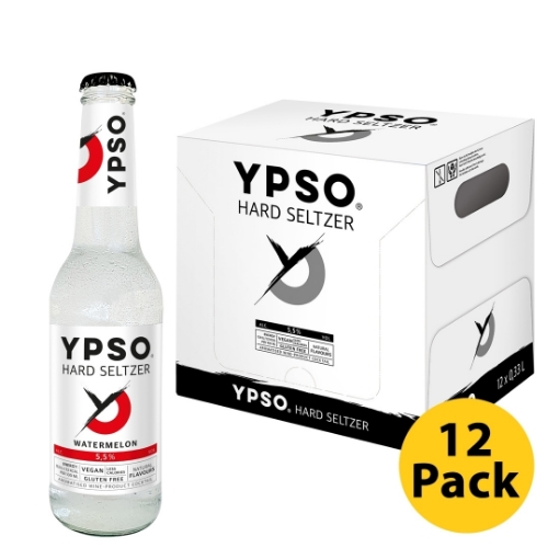 Picture of Seltzer RTD WATERMELON YPSO  5.5% 330ml - 12-pack 