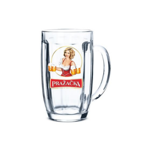 Traditional Czech Prazacka Beer Mug 500ml