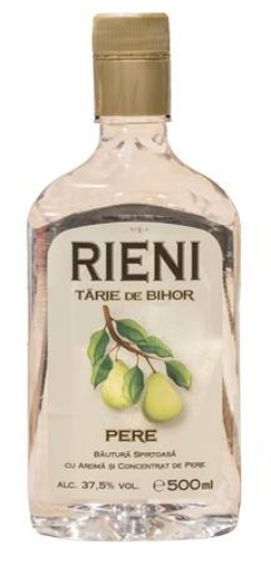 Picture of Vodka Pear Tarie Bihor 37.5% Bottle 500ml