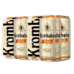 12-pack of Krombacher Weizen Beer 500ml cans, featuring distinctive German branding and wheat imagery.