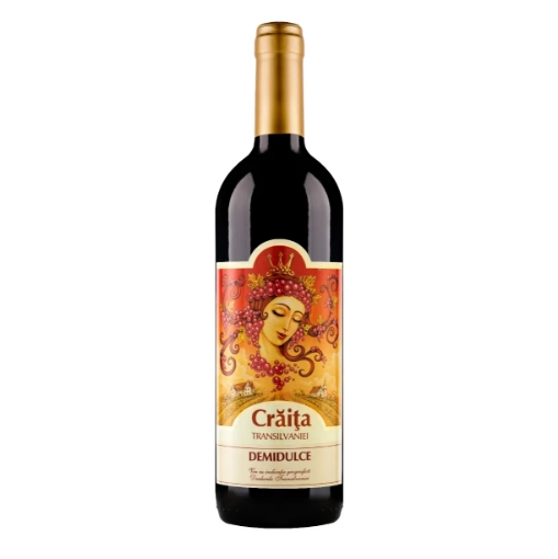 Picture of Wine Red Semi-Dry Craita Transilvanie 13% Bottle 750ml