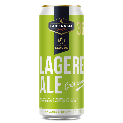 Picture of CLEARANCE Gubernija Beer Brew League Ale 4.9% Can 500ml