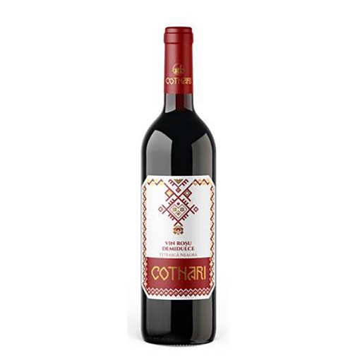 Romanian Wine Red Semi-Sweet Feteasca Neagra COTNARI 12.0% 750ml