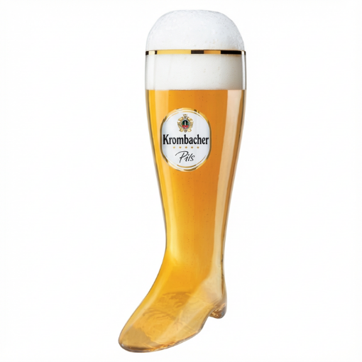 Picture of Glass Boot-Shaped Krombacher 1.5L
