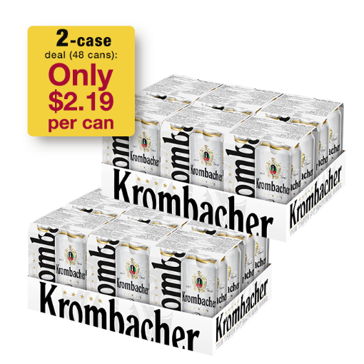 Picture of SUPER DEAL! Beer Pilsner Krombacher 4.8% Can 500ml