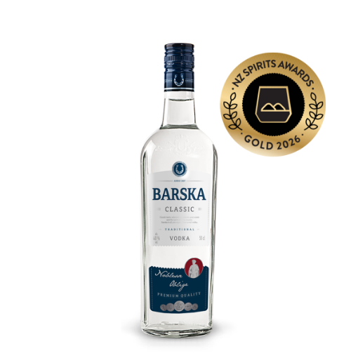 Barska Classic Vodka 40% 500ml – Premium Lithuanian Vodka - Gold medal